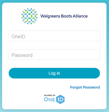 • WalgreensBootsAlliance 
onelD 
password 
Pas—d 
ONE 